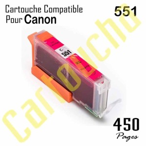 Cartouche Encre Compatible Pour Canon CLI551M