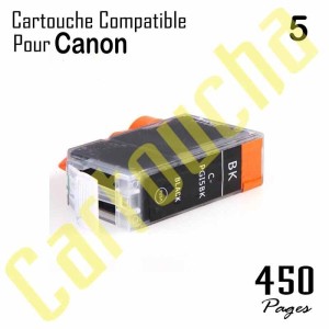 Cartouche Encre Compatible Pour Canon PGI5BK