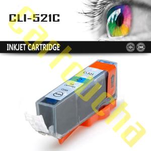 Cartouche Encre Compatible Cyan Canon CLI521C