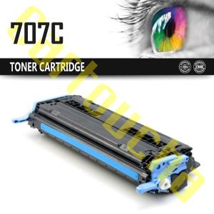 Toner Compatible Cyan Pour Canon EP707C